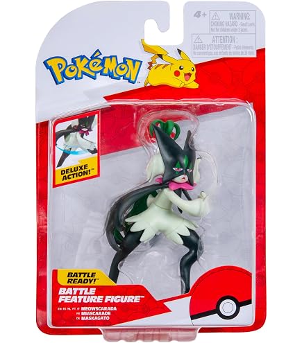 Amazon.co.jp: ポケモン アクションフィギュア Quaquaval Battle Ready